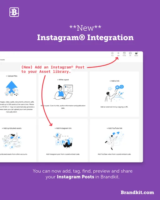 New Instagram integration Instagram 15 July 2025