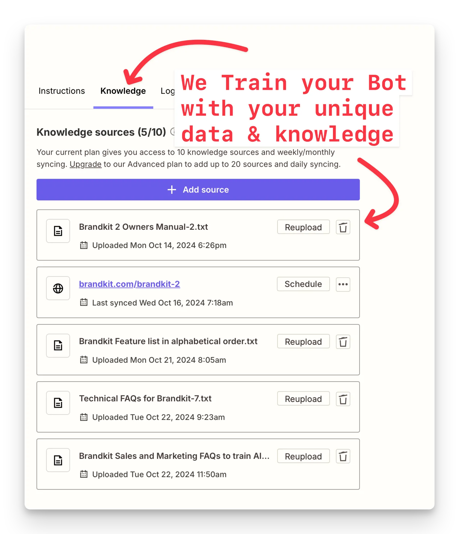 AI Powered Brand Bot | Brandkit