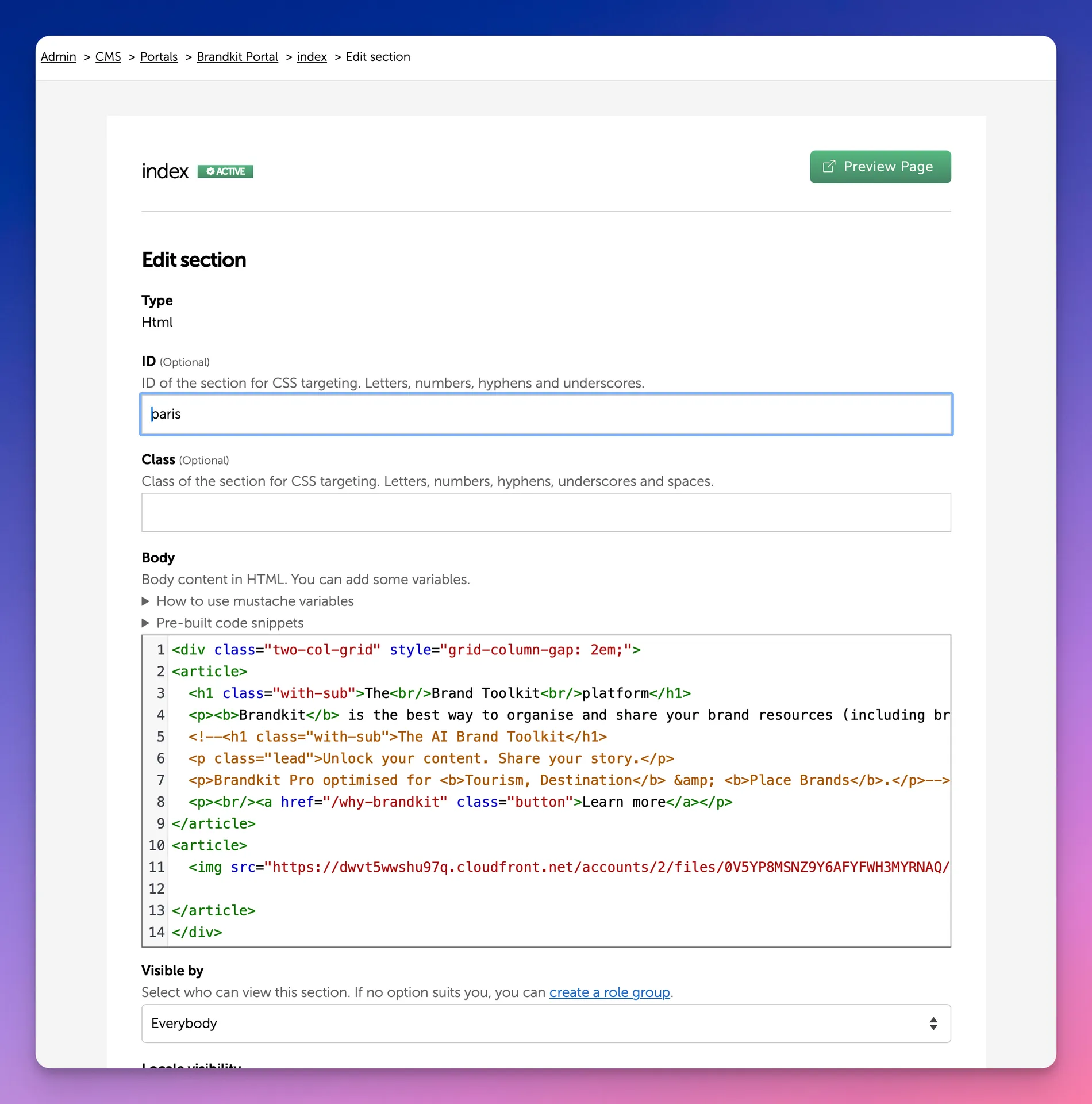 Cms Editor Content-First Website Design and Build | Brandkit